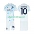 Camisola Inter de Milão Lautaro Martinez 10 Criança Equipamento Segundo 2025-2026 Manga Curta
